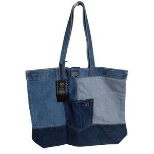 #DG2‎ by Diane Gilman Anniversary Denim Tote Bag - Patchwork